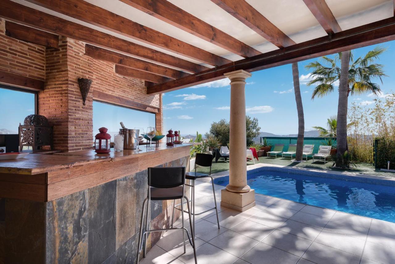 Villa Exclusiva Con Espectaculares Vistas Al Mediterraneo Cala de Finestrat Kültér fotó