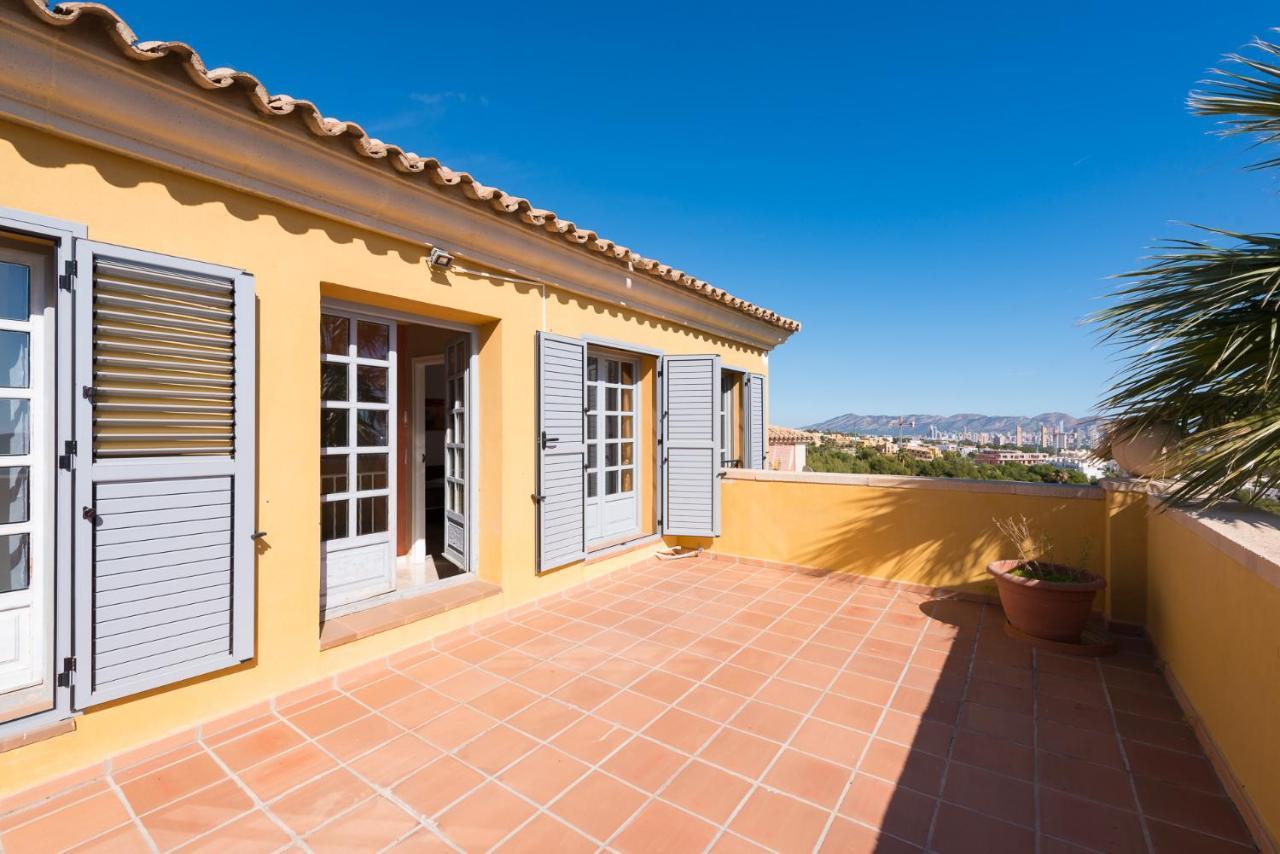 Villa Exclusiva Con Espectaculares Vistas Al Mediterraneo Cala de Finestrat Kültér fotó