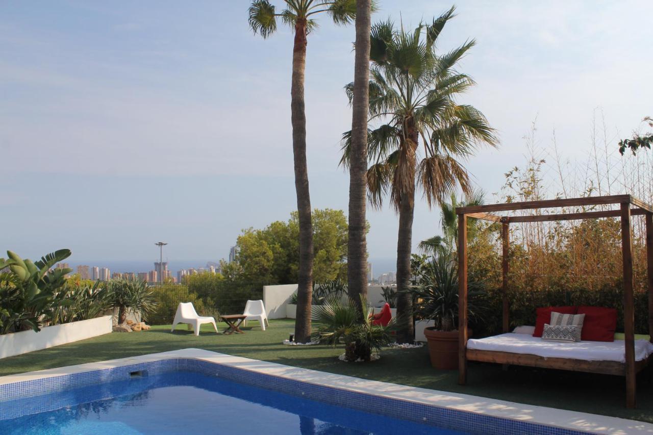Villa Exclusiva Con Espectaculares Vistas Al Mediterraneo Cala de Finestrat Kültér fotó