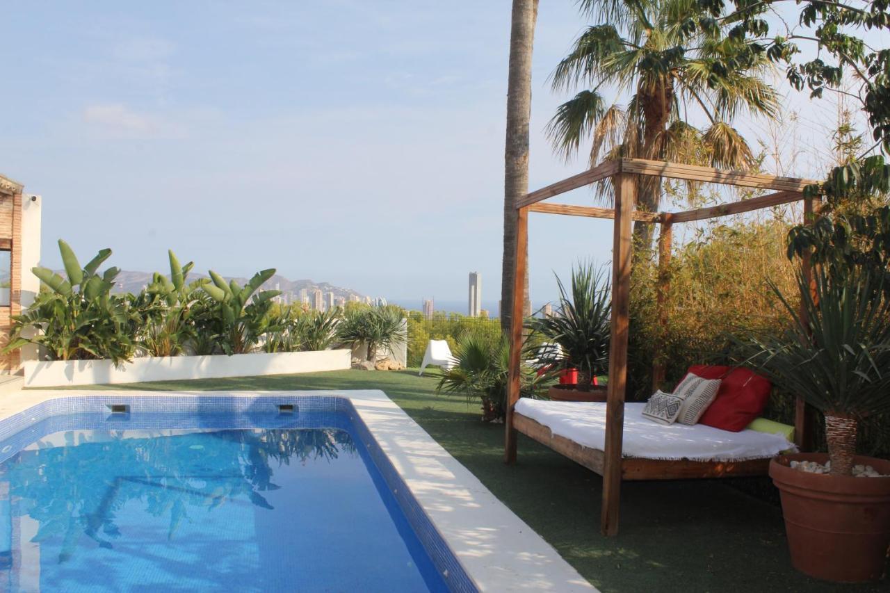 Villa Exclusiva Con Espectaculares Vistas Al Mediterraneo Cala de Finestrat Kültér fotó