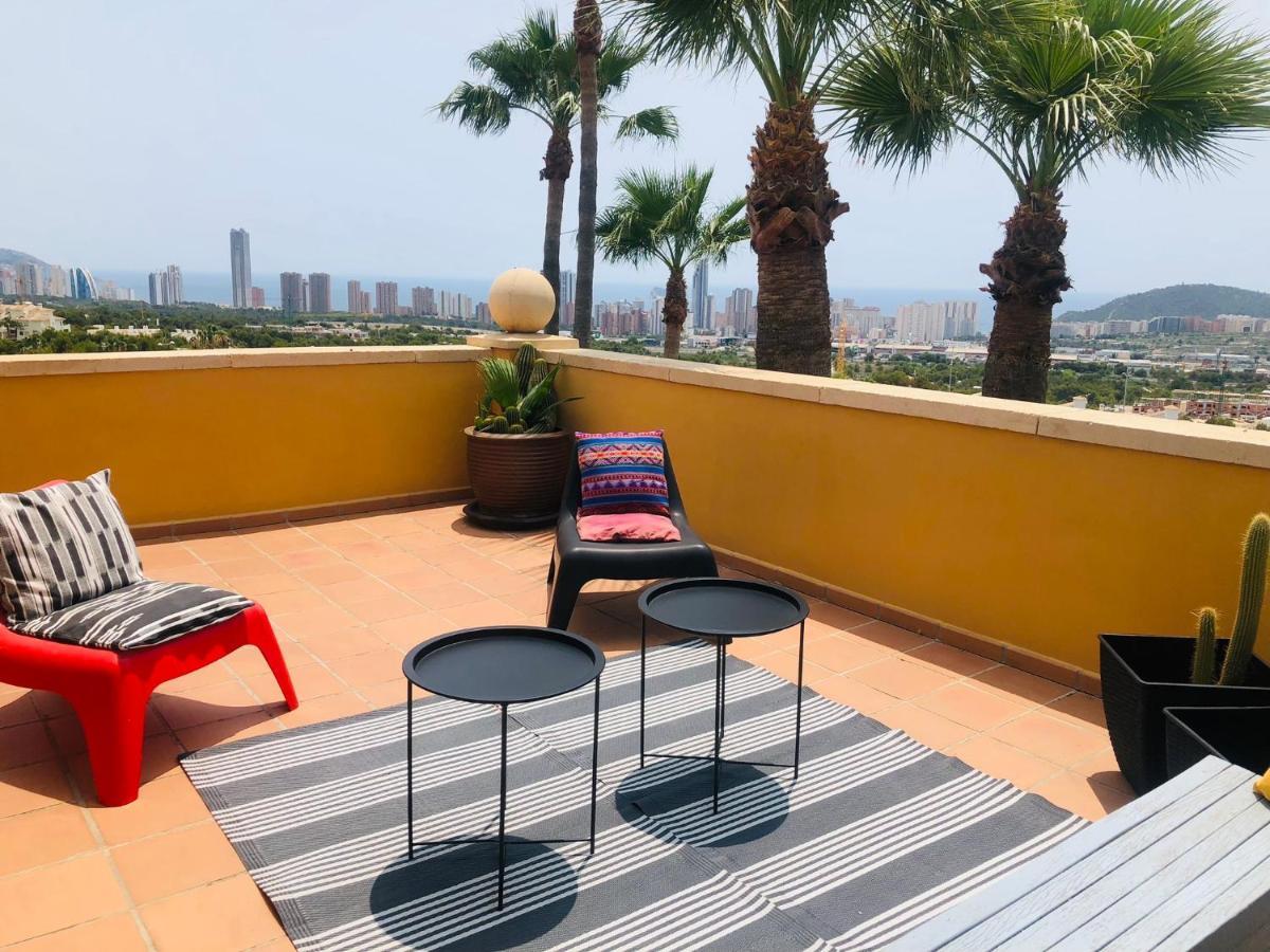 Villa Exclusiva Con Espectaculares Vistas Al Mediterraneo Cala de Finestrat Kültér fotó
