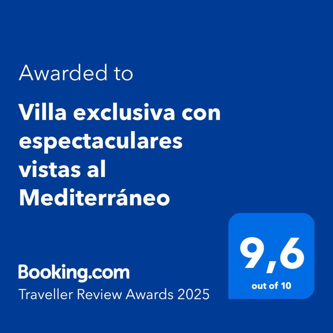 Villa Exclusiva Con Espectaculares Vistas Al Mediterraneo Cala de Finestrat Kültér fotó